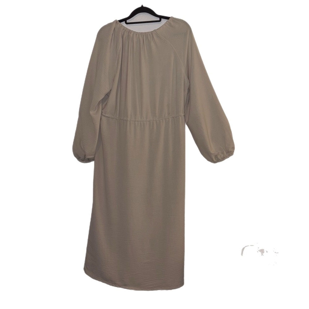 Everyday Jones by Madeline Jones Tan Long Sleeve Dress - Picture 5 of 9